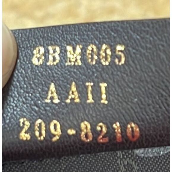 Fendi F is Fendi Convertible Belt Bag Leather with Zucca Embossed Detail - Picture 6 of 6